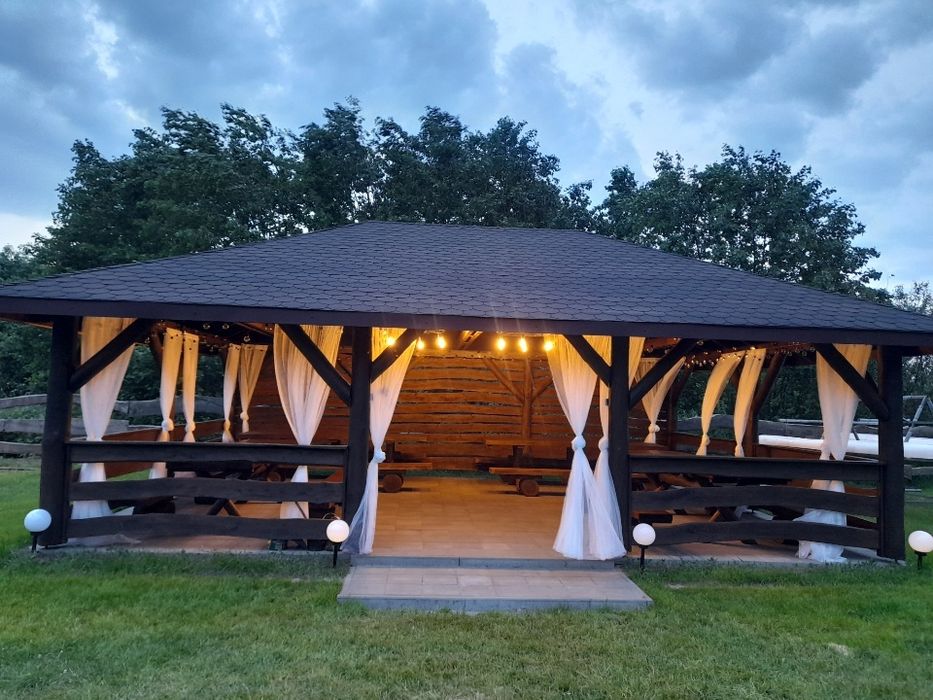 Sylwester#Domki nad jeziorem#działka z linią brzegową#sauna#jacuzzi