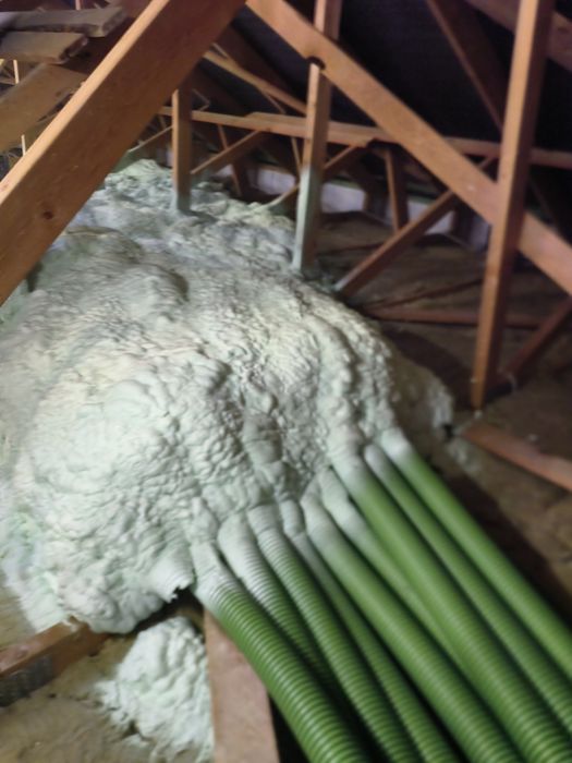 Ocieplenie pianą PUR