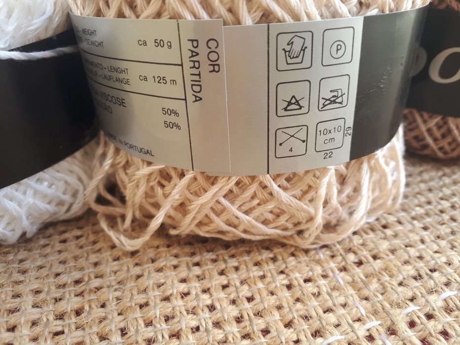 Fio seda e algodão 50 gr