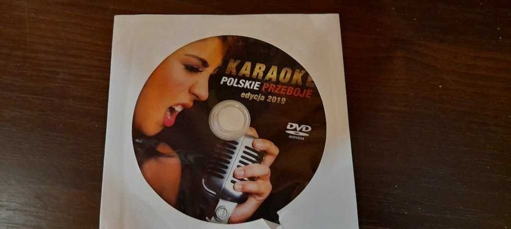 Płyta muzyczna  z karaoke