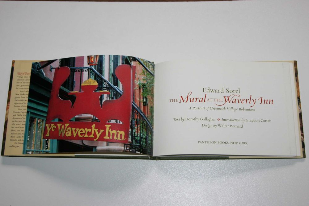 The Mural at the Waverly Inn, Dorothy Gallagher, 2008