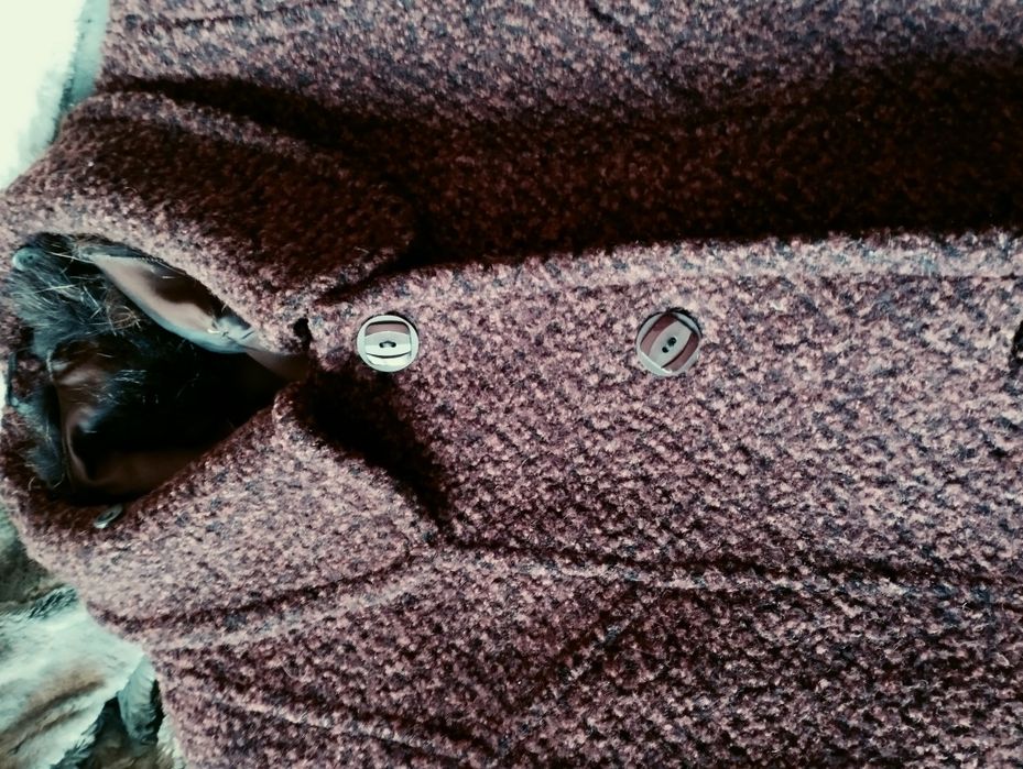 Płaszcz damski ciepły długi