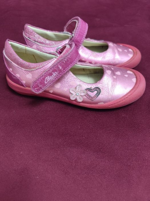 buty dla dziewczynki stan zadowalający 28,5, Clarks.