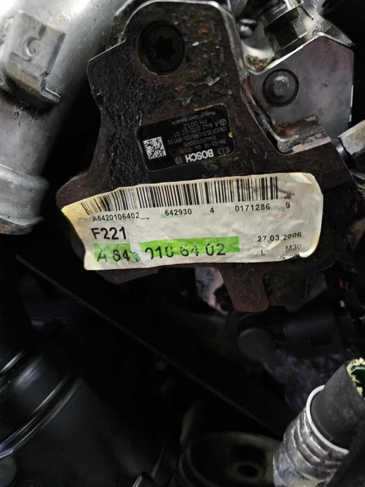 Motor Mercedes S350 3.0 CDI V6 2007, de 235cv, ref 642930