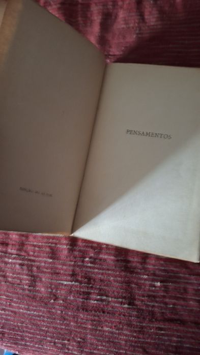 Joaquim Braga pensamento livro 1961 edição autor