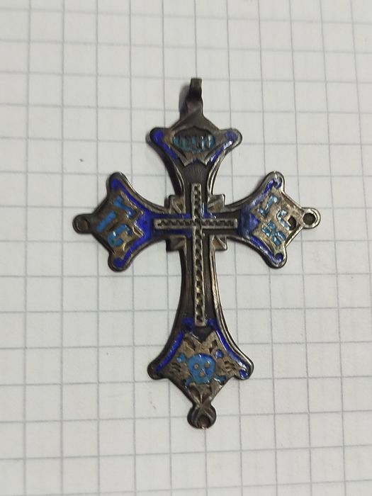 Срібний хрестик 84 проба