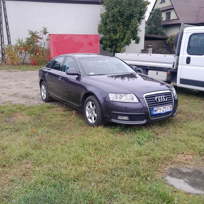 Audi A6 C6 2.0tdi 170km z 2011 roku. Pojazd zakupiony w polskim salonie
