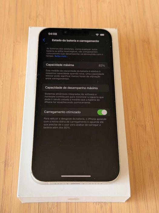 iPhone 14 128GB Branco | Impecável | Sem Riscos | Excelente Estado