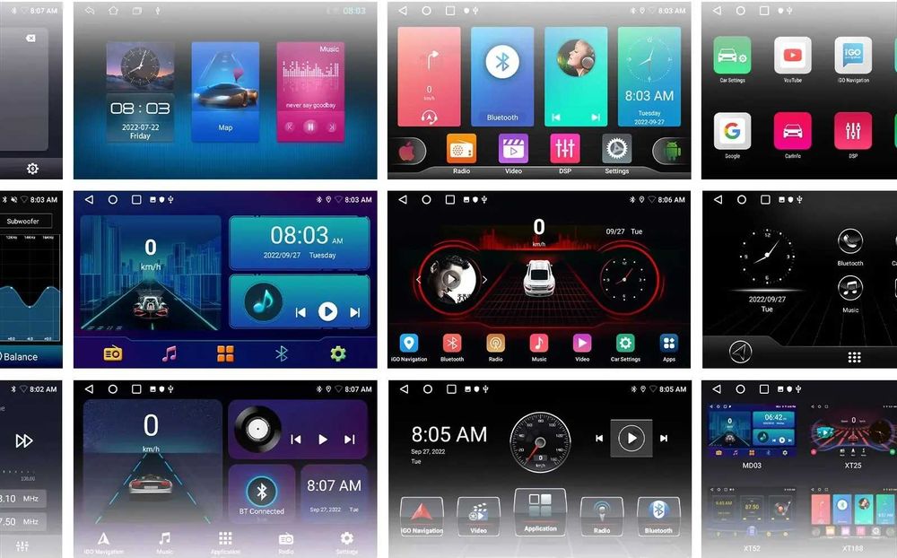 CarPlay Android Auto Radio FM RDS DAB Android WiFi 4G GPS USB MP3 MP4 Toyota Corolla Auris