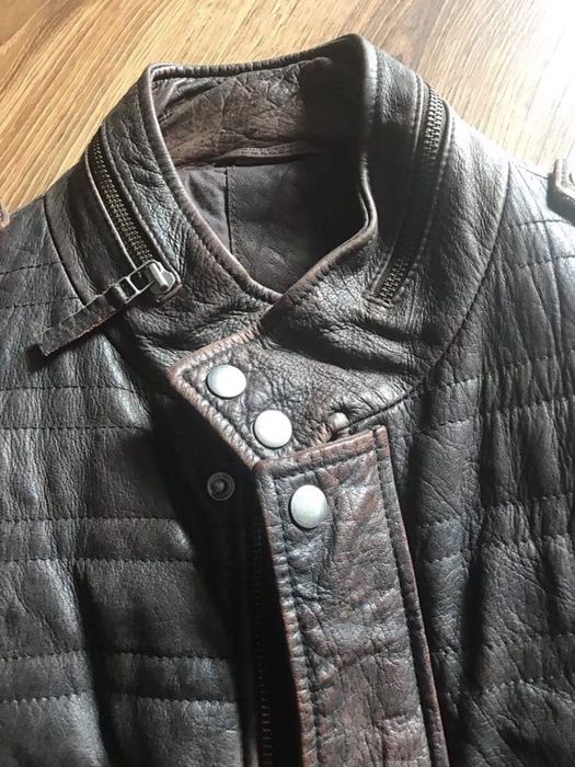 Kurtka skórzana Milestone XL
