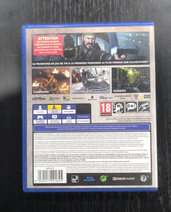 Call of duty cold war PlayStation 4