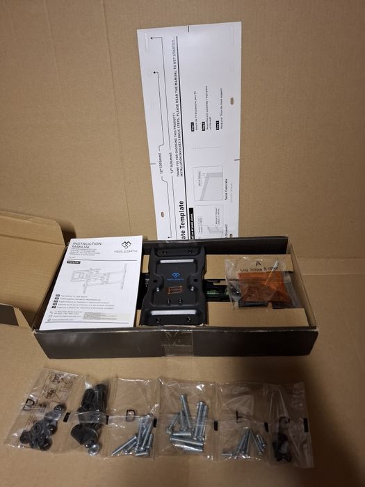 !! Uchwyt do Telewizora 37-85" Super Mocny PREMIUM ZESTAW!!