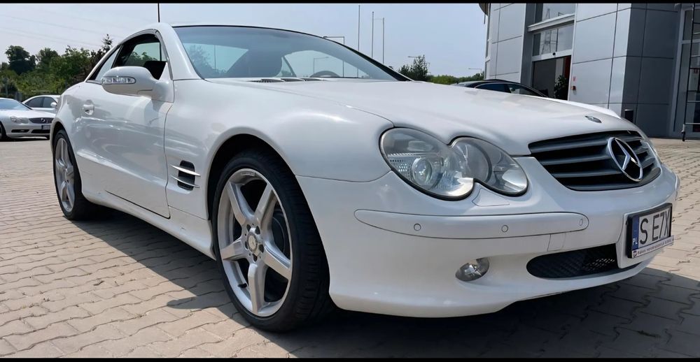 Mercedes-Benz SL 500, Panorama Vario, Niski Przebieg, Japonia, Faktura 23%