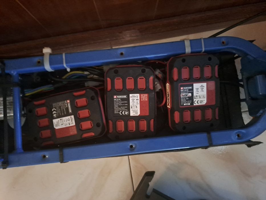 Trotinete 60v baterias parkside