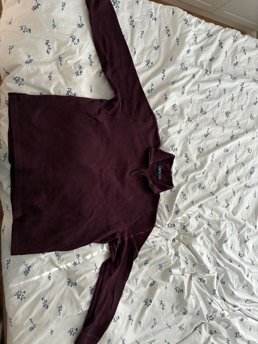 Bordowy sweter Ralph Lauren