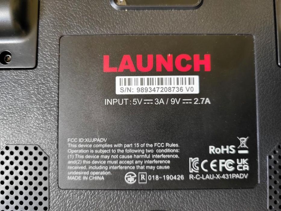 Launch x 341 PAD V