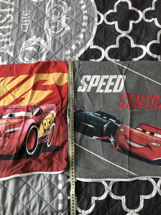 3 poszewki na małe poduszki/jaśki McQueen Cars Auta