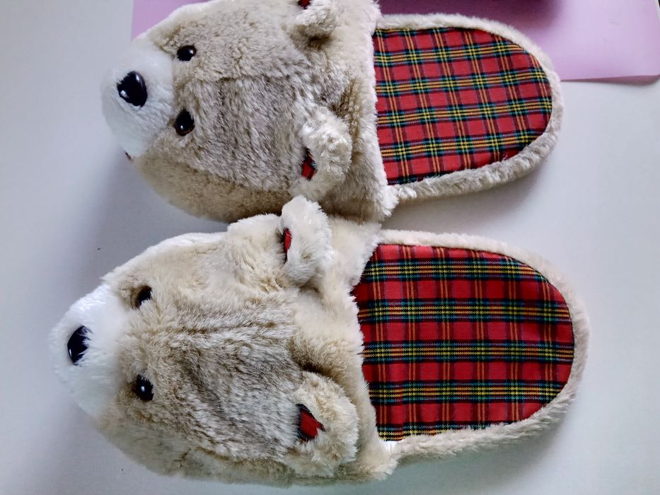 Papcie damskie misie rozmiar 38/39