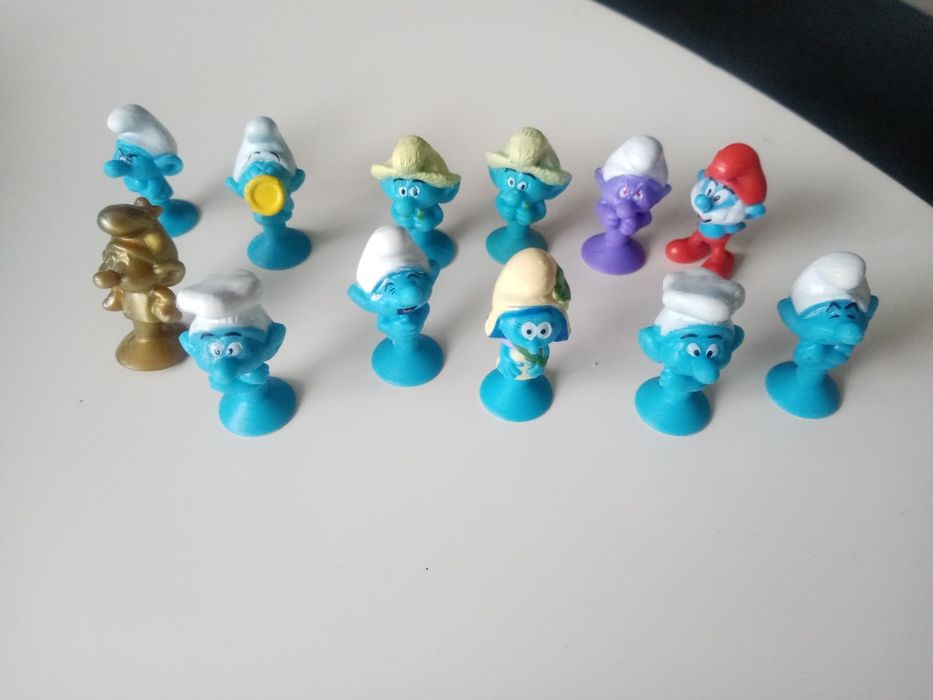 Smerfy Stickeez 12 sztuk