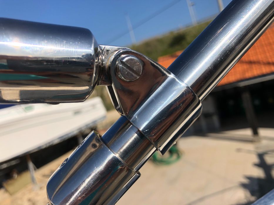 Acessórios Inox 316 Polidas para Bimini