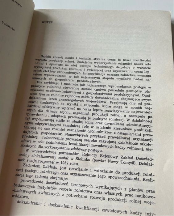 Wyniki prac badawczych 1957-1969 RRZD Sielinko