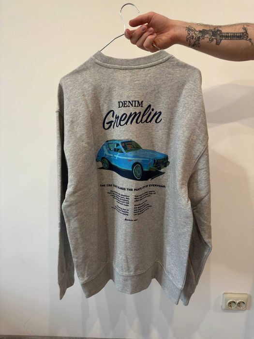 Світшот Levi’s Denim Gremlin сірий, новий з бірками Levis