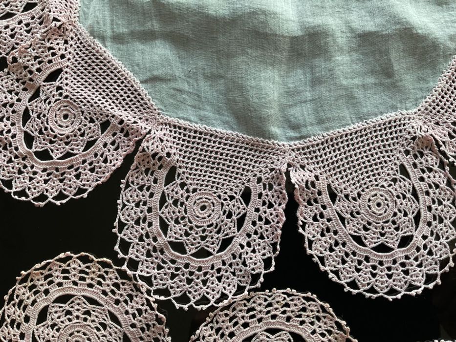 Naperons em crochet antigos de linha fina