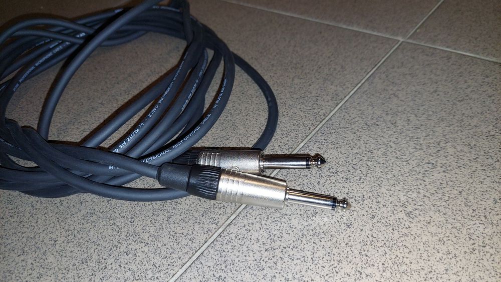 Kable estradowe, mikrofonowe, jack, kabel do klawiszy