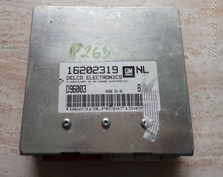 Centralina motor Vectra B
Centralina motor Vectra B