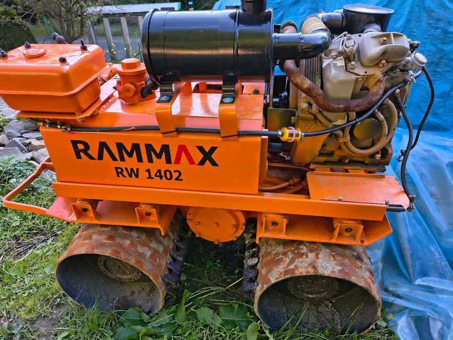 walec zagęszczarka rammax rw 1402