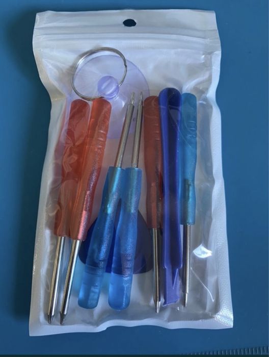 Kits 9 ferramentas p/ reparação de telemóveis
