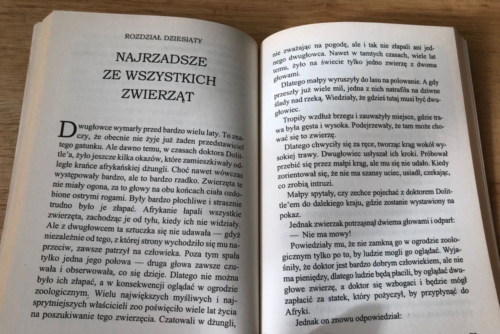 Hugh Lofting „Doktor Dolittle i jego zwierzęta”