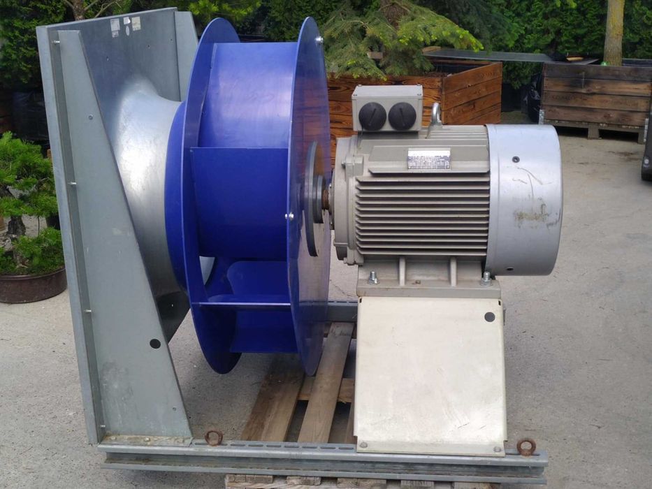 Wentylator promieniowy Ziehl-Abegg z silnikiem 37 kW
