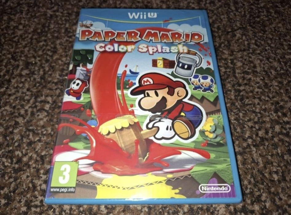 Paper Mario Color Splash [Nowa] Nintendo WiiU Wii U