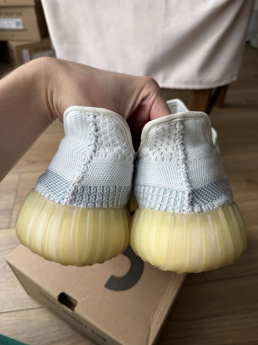 Adidas Yeezy Boost 350 V2 Cloud White buty sneakersy jasne 48 2/3