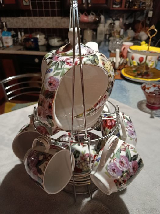 Чайний гарний сервіз Прованс  на 6 персон