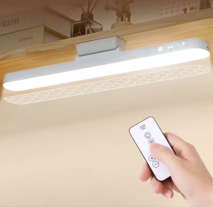 Лампа с Д/У три света  до 4 ч Аккумуляторная