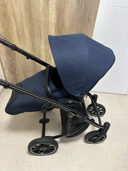 Коляска Anex M-Type 3в1 (Анекс М-Тайп), темно-синя, повний комплект