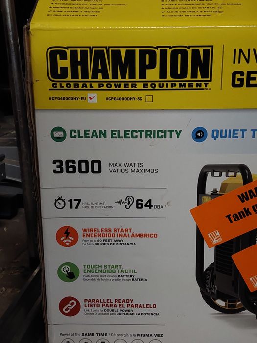Генератор бензиновий Champion