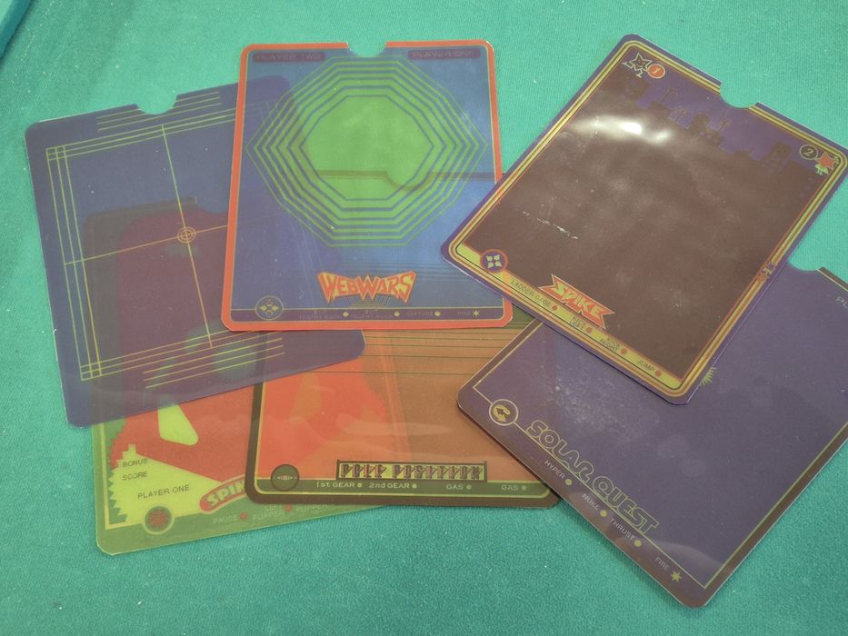 Overlay para Vectrex com bolsa