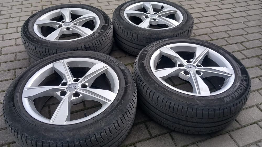 Felgi koła opony Audi A4 b9 17" plus komplet opon letnich