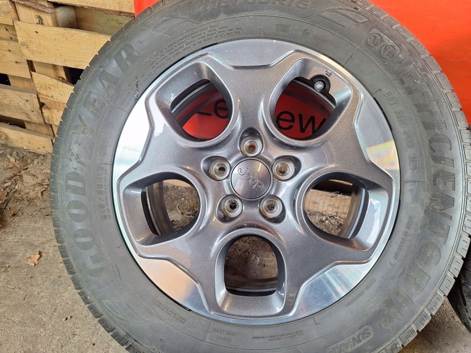 Alufelgi 5x110 16 cali ET40 JEEP Compass Renegade koła