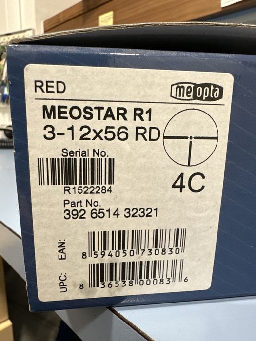 MEOPTA mira Meostar R1 3-12x56 RD 4C