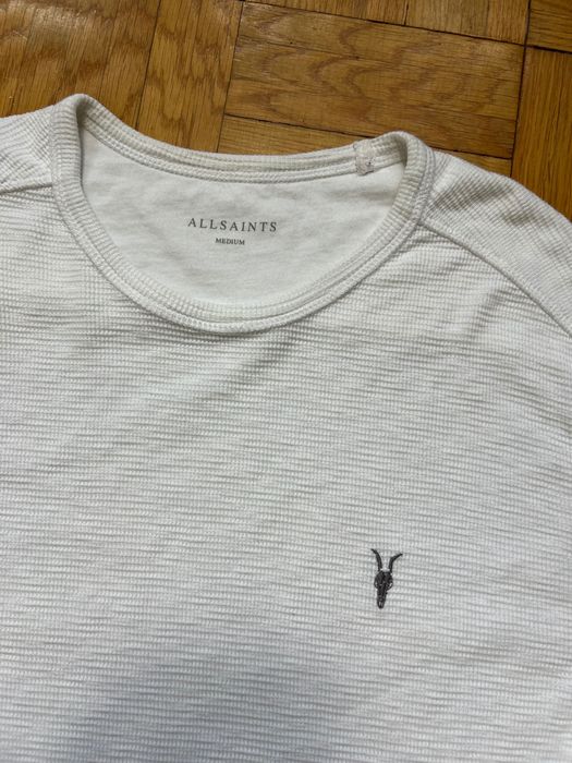 Longsleeve Allsaints small logo white