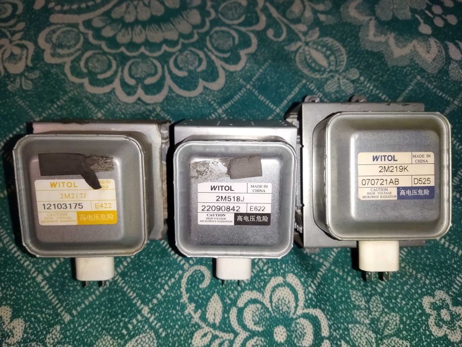 Магнетрон ОM75P(31),OM75S(31) и другие для микроволновки.