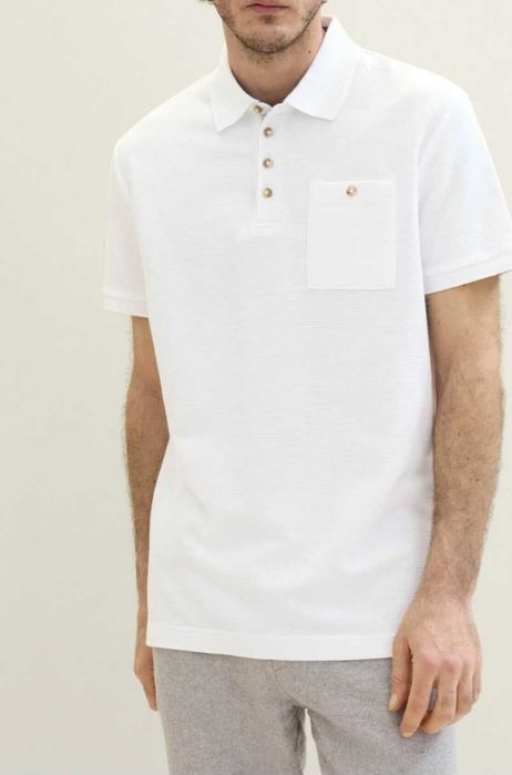 Koszulka polo męska tom tailor