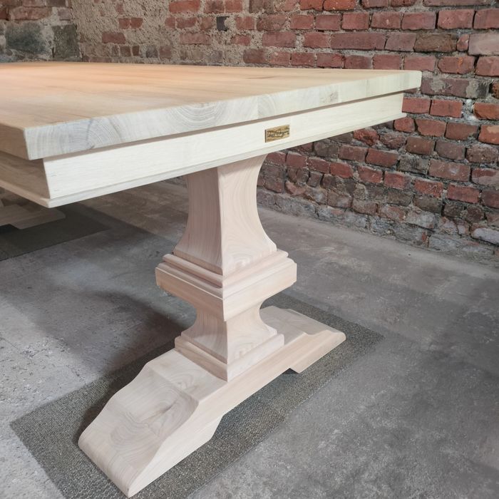 Stół dębowy klasztorny Hetman Loft Glamour