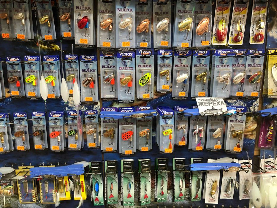 Блесна Mepps,Lucky John,Blue Fox,DAM,Spinnex