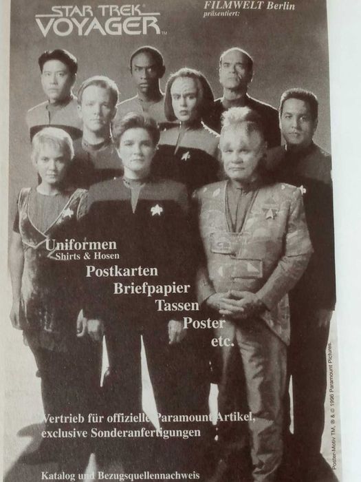 Książki science fiction Star Treck ( jęz. niem.)
