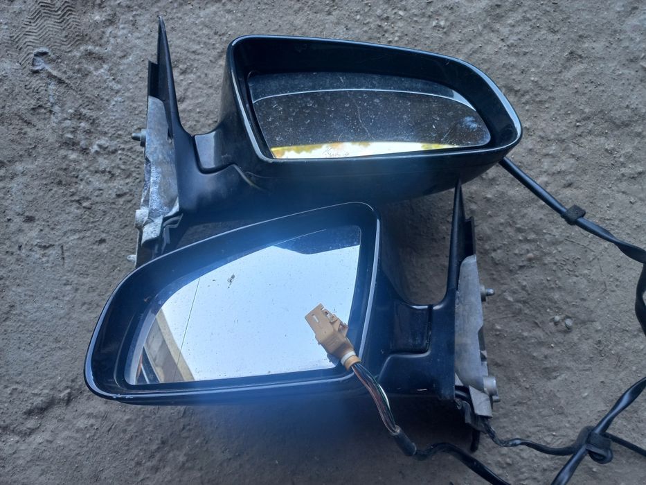 Lusterko a4 b6 b7 czarne srebrne